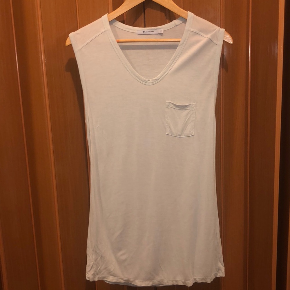 T by Alexander Wang tank top T-shirt Mint color